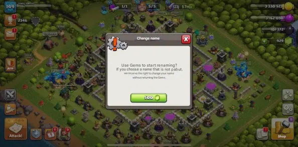 COC188 TH12 Mid Heroes | 5 Builders | Name Change Available 